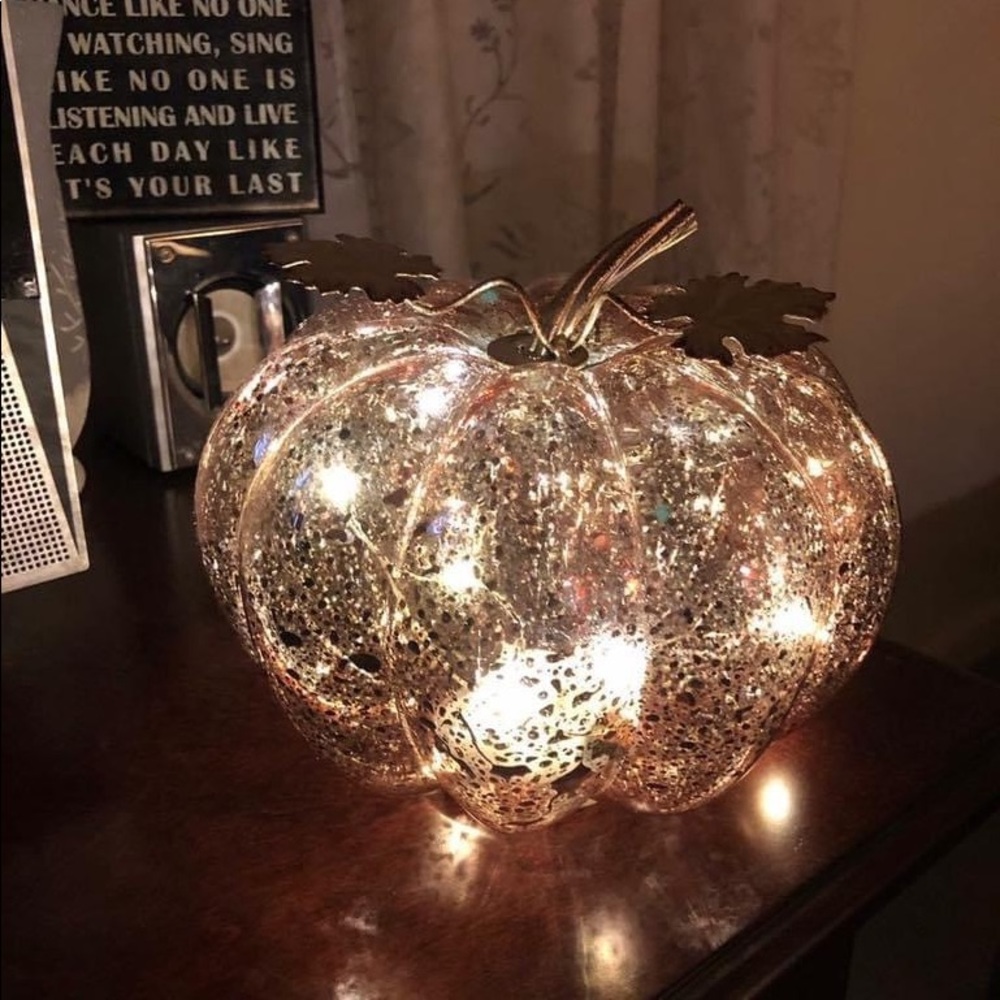 New in box lighted battery pumpkin from Avon.